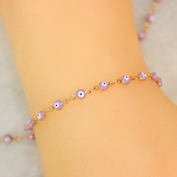 Minimalist Anklet, Sleek & Modern Design, Women’s Fashion, YC110018-A - Picture 1 of 10